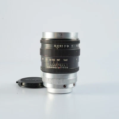 VERY GOOD Nikon Nikkor P.C 10.5cm 105mm F/2.5 For Leica LTM L39 Prime Lens - Image 1 of 4