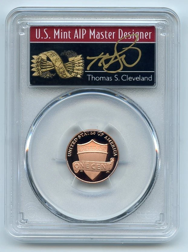 2025 S 1C Lincoln Cent PCGS PR70DCAM First Strike Thomas Cleveland Arrows - Image 1 of 1