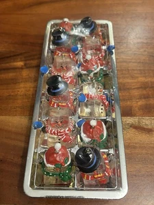 Ice Cube Snowmen Ornaments Kurt Adler New! - Picture 1 of 4