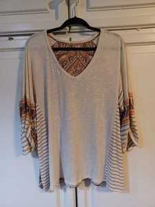 Unbranded Tunic boho hippie mixed fabrics 2x sized by measurements - Picture 1 of 5