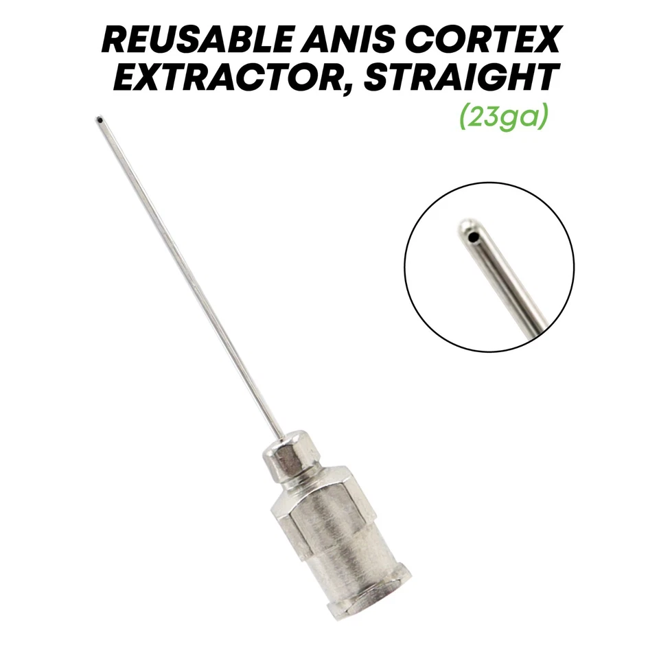 Anis Cortex Extractor Straight 23 ga Ophthalmic Tools Eye Surgical Instruments - Image 1 of 1
