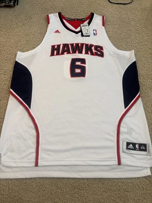 New Kirk Hinrich adidas Atlanta Hawks NBA Swingman Jersey Mens Size 2XL NWT - Image 1 of 4