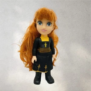 Disney Frozen Anna Of Arendelle Deluxe Petite Toddler 6" Doll Jakks Pacific - Picture 1 of 9