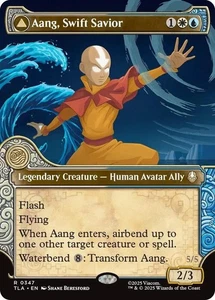 Aang, Swift Savior (Showcase) - Avatar: The Last Airbender - (Foil) (NM) - Bild 1 von 2