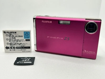 [Near Mint] Fujifilm FinePix Z5fd Pink 6.3MP Compact Digital Camera From Japan - Image 1 of 4