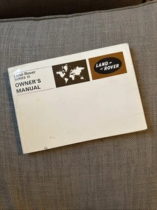 1979 RARE Land Rover Series III 3 owner's manual NOS NEW BUT FLAWS - Picture 1 of 7
