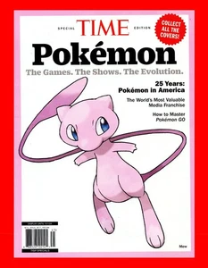 Pokemon Mew Time Magazine Special Edition 25 Years In America 2025 - Bild 1 von 9