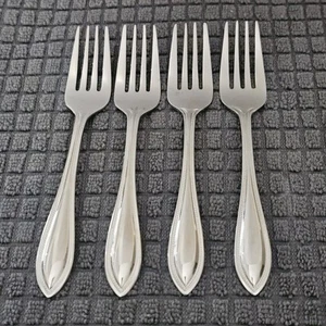 RSVP Set di 4 Forchette da Dessert Inox RXV5 con Perline 6 1/4" - Foto 1 di 10