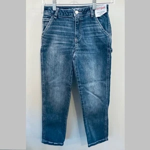 New W Tag Girls Cat and Jack High Rise Straight Jeans Size 10 W 26” Inseam 24” - Picture 1 of 7