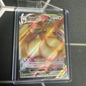 Eevee VMAX SWSH087 Shining Fates Black Star Promo Pokemon Card TCG - NM Sealed - Picture 1 of 6