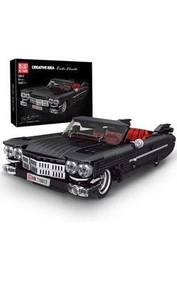 Mould King Retro Oldtimer Auto Klemmbausteine Spielzeug Bausatz