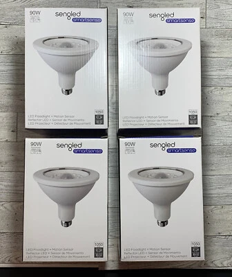 Sengled SmartSense Sensor de Movimiento Proyector LED 90W Blanco Cálido Nuevo en Caja Lote de 4 Foto 1 de 4