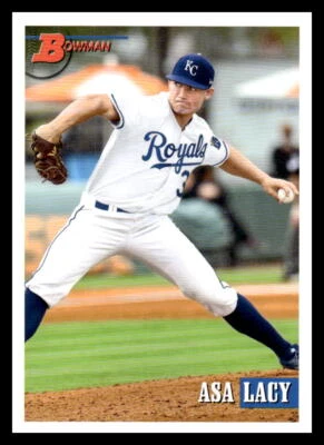 2021 Bowman Heritage Asa Lacy   105 Kansas City Royals - Image 1 of 2