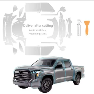 3M Paint Protection Film Pre-Cut for Toyota Tundra 2020-2025 Car Clear Bra - Image 1 of 4