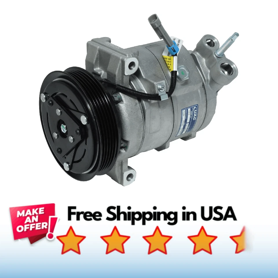 Compresor aire acondicionado apto para Chevrolet Equinox 2010-2011, GMC Terrain 2010-2011 Foto 1 de 1