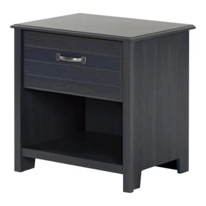 South Shore Nightstand 22.5" H X 21.75" W, Rectangle 1-Drawer Particle Board - Picture 1 of 3