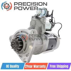 Starter for Kenworth Peterbilt Detroit Diesel Series 60 (S60) 39MT 8200742 - Picture 1 of 8