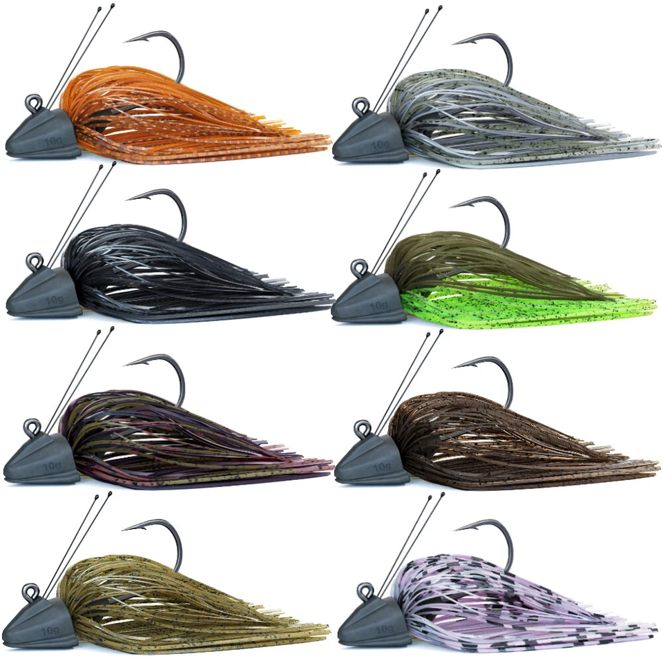 Nays DLT Type 2 Skirted Jigs Barsch Jig Gewicht und Farbe zur Auswahl