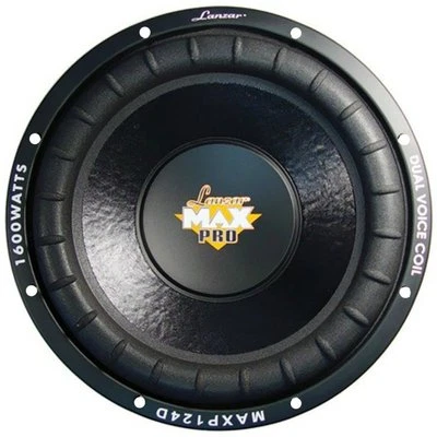 SUB LANZAR MAX PRO 12" 300 MM MAXP124D 1600 WATT MAX DVC BAGAGLIAIO AUTO SPL CAR - Immagine 1 di 4