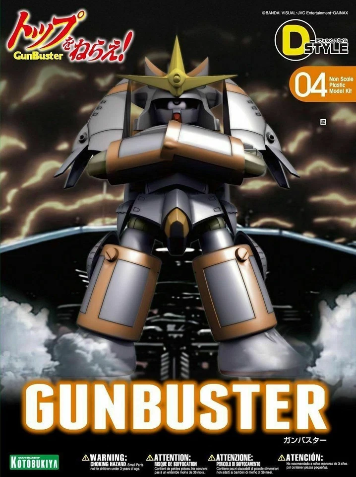 D-Style Gunbuster Construction kit Modello Plastica Nuovo Kotobukiya Gd05 - Immagine 1 di 1