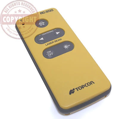 TOPCON RC-200 PIPE LASER REMOTE CONTROL FOR TP-L3,TP-L4,TP-L5,RC200