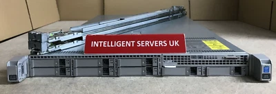 Cisco USC C220 M4 2x E5-2680v3 192GB RAM 14.4TB 10K 10Gb + 8Gb Rack Server  - Image 1 of 2