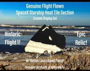 Space X Starship SN24 Heat Shield Tile Flight 1 Surface Section IFT-1 Set (X Lg) - Picture 1 of 13