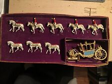 Ensemble de chariot Royal Coronation - 1953 W Grande-Bretagne Royaume-Uni - pour pièces ou réparation tel quel