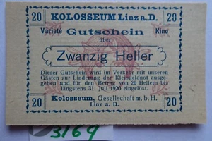 UPPER AUSTRIA - KOLOSSEUM LINZ a. D. - 20 Heller - JPR 546 - Picture 1 of 2