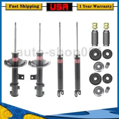 Kit de montaje de 8 amortiguadores y puntales KYB delanteros traseros para Kia Magentis 2,4 L 2006 Foto 1 de 4