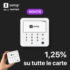 PROMO SumUp Solo Lite POS - 1,25% su tutte le carte - Solo Nuove Registrazioni - Imagen 1 de 6