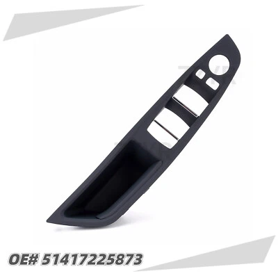 Panel de interruptor de ventana de manija de puerta para BMW Serie 5 51417225873 F10 F11 535i 528i Foto 1 de 4