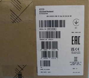 Commutateur console IP HPE 2x1Ex16 KVM G2 avec support virtuel et CAC AF621A - Photo 1/1