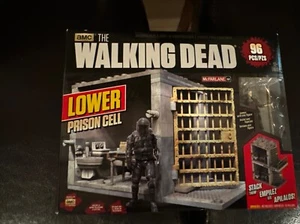 Walking Dead Building Set #14608 Lower Prison Cell w/Riot Zombie Free shipping! - Picture 1 of 2