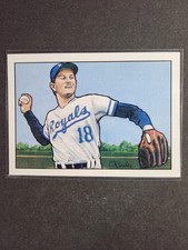 1990 Bowman Baseball Sweepstakes Bret Saberhagen Kansas City Royals