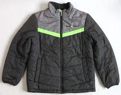 ZeroXposur Boys Size M 10/12 Gray Puffer Jacket or Inner Layer Midweight L54003 - Image 1 of 4