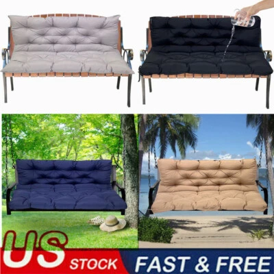 Replacement Cushion Mat For Garden Swing Chair Bench Seat Backrest Pads Outdoor - Image 1 of 4
