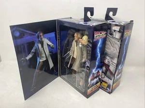 Lot Of 2 Back to the Future Ultimate DOC BROWN 7" Scale Action Figure NECA - Picture 1 of 7
