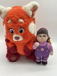 Turning Red Large Panda Mei and Best Friend Abby Plush - Picture 1 of 15