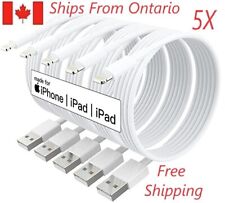 Cable cargador de carga de sincronización de datos USB de 3 pies 1 M 8 pines para iPhone 7 8 X 11 12 13 14