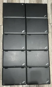 Lot of 10 Lenovo ThinkPad 11e 11.6" AMD A4-6210 1.8GHz 4GB RAM 500GB HDD Linux - Picture 1 of 22