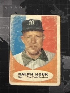 1961 Topps Set-Break #133 Ralph Houk Mgr PR *BCC* - Picture 1 of 2