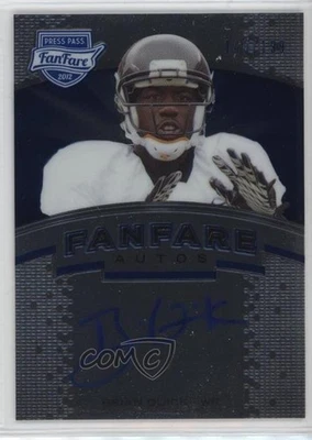 2012 Press Pass Fanfare Blue /199 Brian Quick #BQ Rookie Auto RC - Image 1 of 2