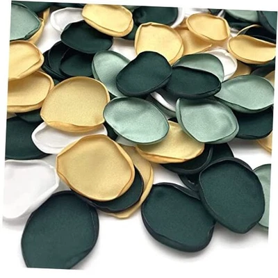 400 лепестков роз для свадебного декора зеленое шампанское шелк C-зеленое шампанское - Изображение 1 из 4