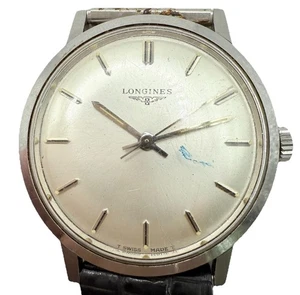 Vintage Longines Analog Swiss Made Mechanische 35mm Herren Armbanduhr - Funktioniert! - Bild 1 von 18