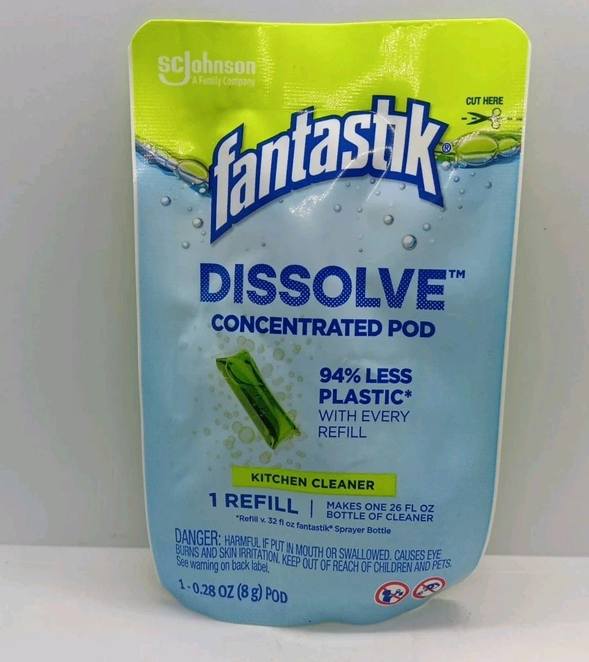 1 Refill Fantastik Dissolve Concentrated Pod Kitchen Cleaner  - Image 1 of 1