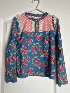 NWOT MATILDA JANE Brilliant Daydream Girls Sz 6 Low Tide Rash Guard Swim Shirt - Picture 1 of 7