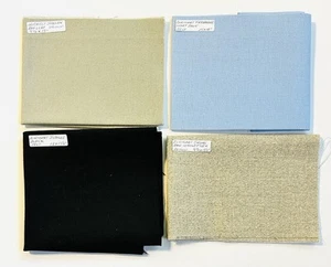4 Project-sized Zwiegart & Wichelt Linens: Cross Stitch Embroidery, 22-28 count - Picture 1 of 5