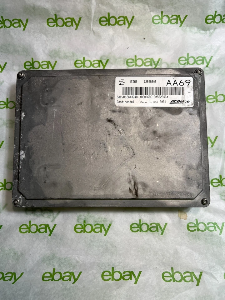 GENUINE ACDELCO Engine Control Module 12648906 AA69 - Image 1 of 1