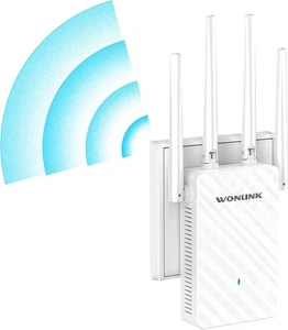 Wzmacniacz Wi-Fi Dwuzakresowy MU-MIMO z 4 antenami i portem Ethernet Repeater WiFi - Zdjęcie 1 z 5